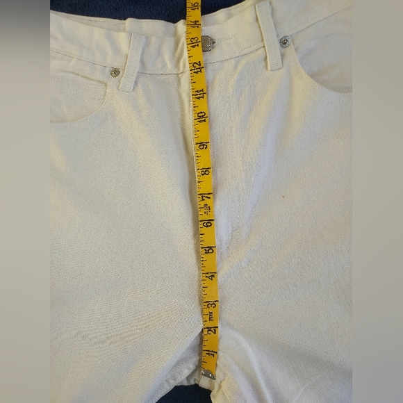 NWT Vintage 90's Jordache Original 5 Pocket Classic Fit White Mom Jeans Size 14 - Picture 12 of 12